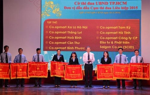 SCID nhận cờ thi đua do UBND TP. HCM trao tặng nhân dịp kỷ niệm 15 năm xây dựng và phát triển