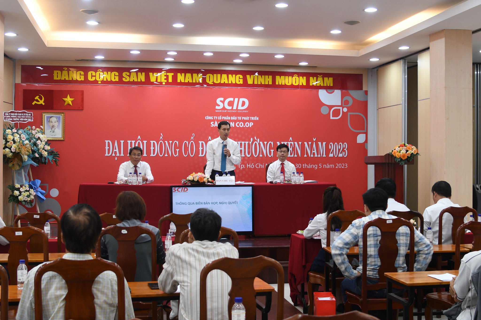 SCID TỔ CHỨC ĐẠI HỘI ĐỒNG CỔ ĐÔNG THƯỜNG NIÊN NĂM 2023 