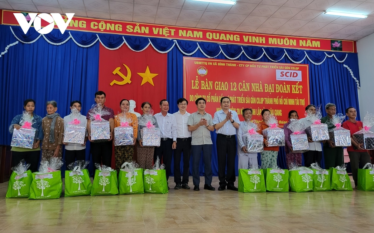 SCID tài trợ nhà Đại Đoàn Kết tại tỉnh Hậu Giang