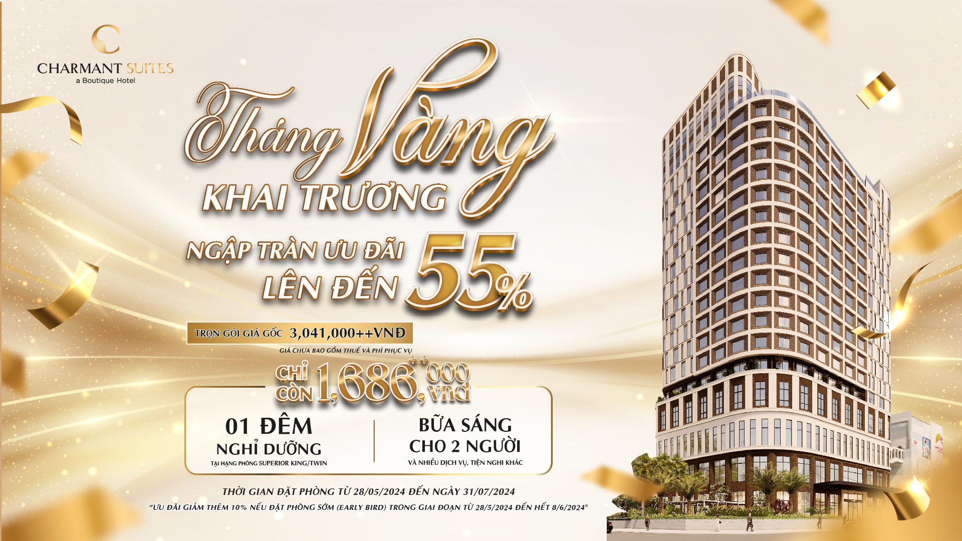 CHARMANT SUITES XIN CHÀO
