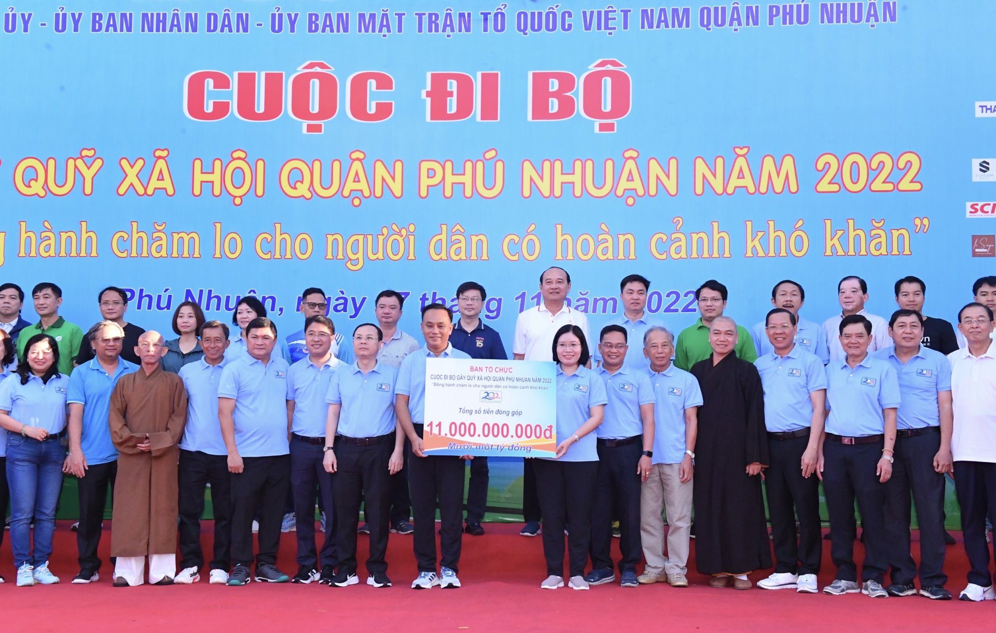 SCID GÓP PHẦN GÂY QUỸ XÃ HỘI QUẬN PHÚ NHUẬN NĂM 2022