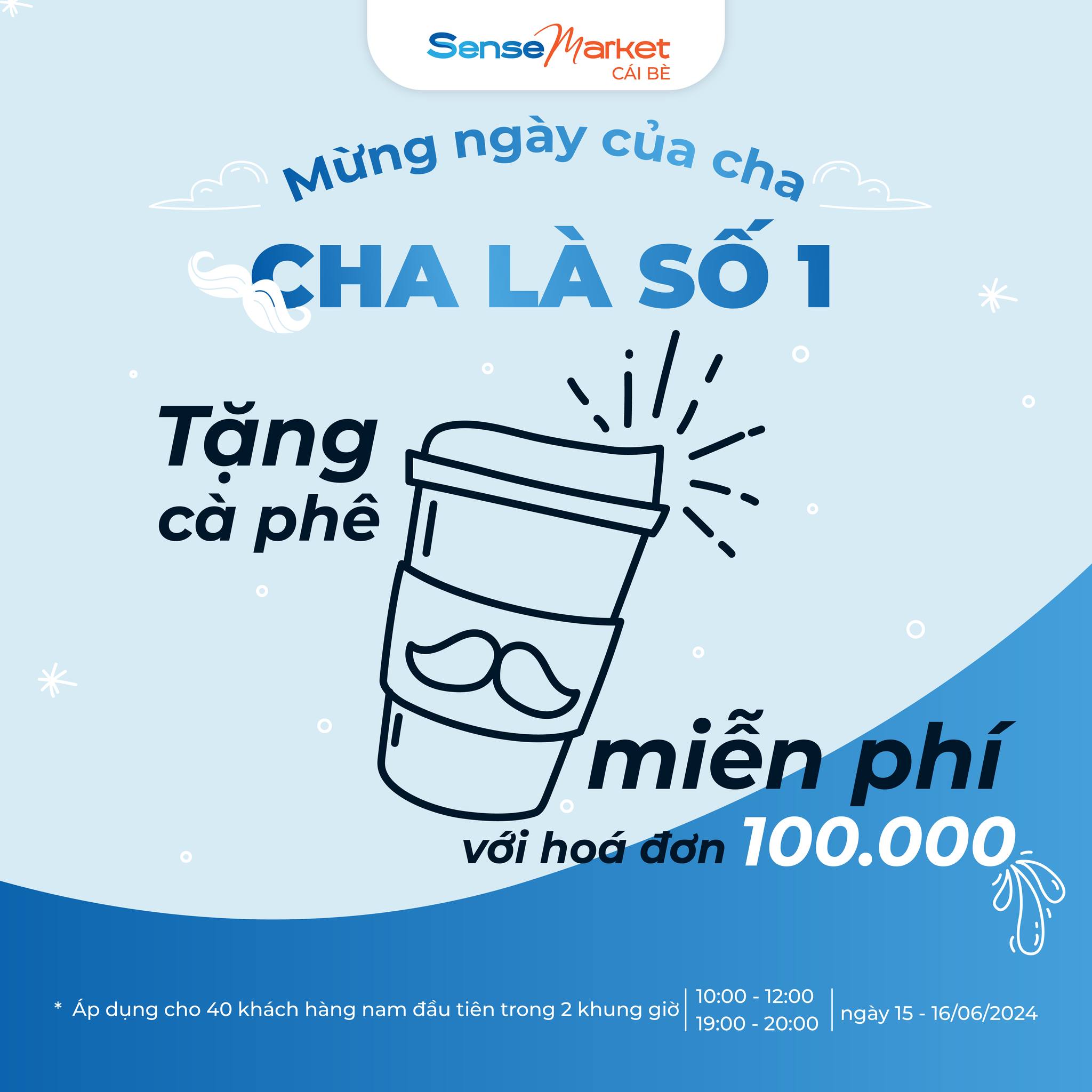 CÙNG SENSEMARKET CÁI BÈ MỪNG NGÀY CỦA CHA