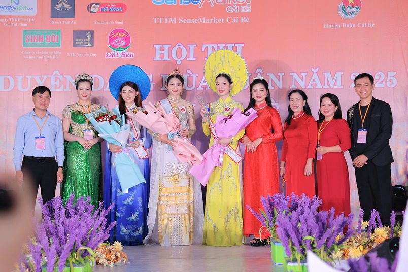 HỘI THI DUYÊN DÁNG MÙA XUÂN 2025 HUYỆN CÁI BÈ