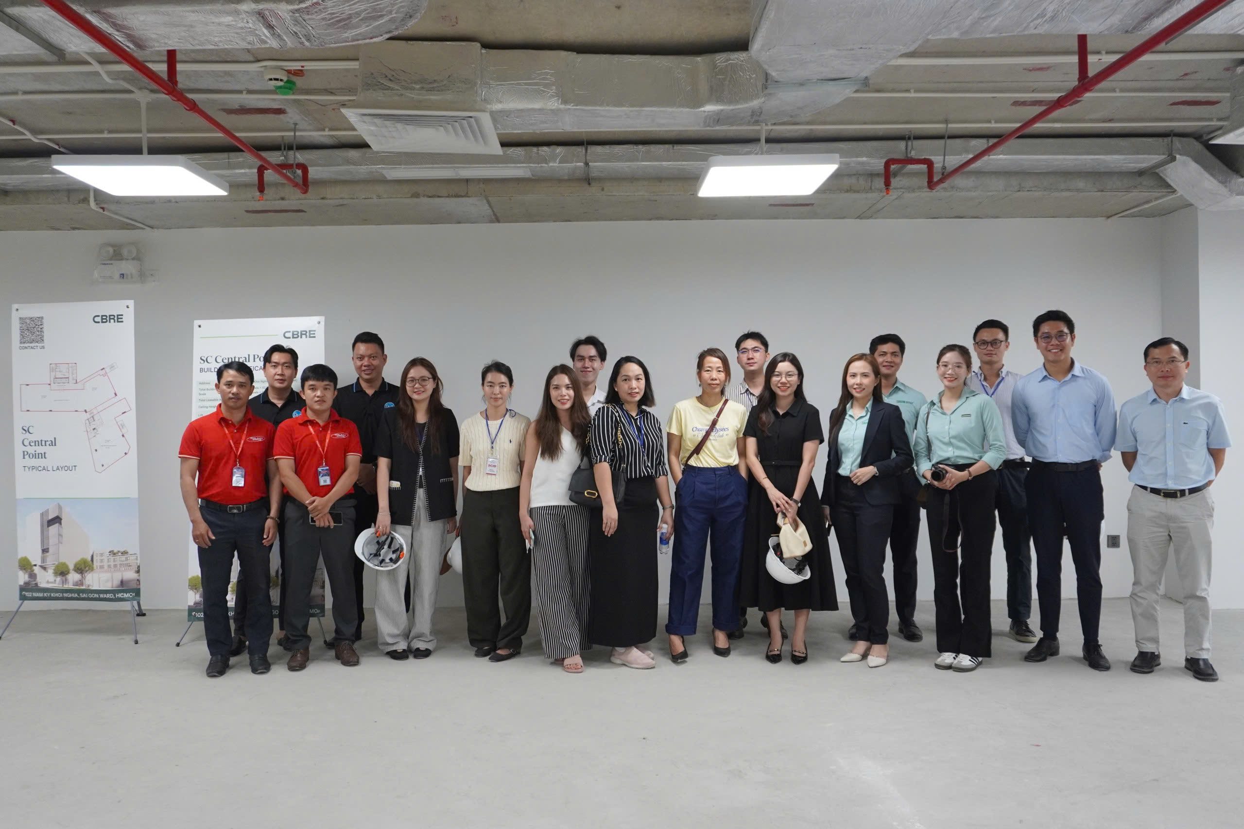 SCID & CBRE tổ chức tham quan tầng mẫu tại dự án SC Central Point