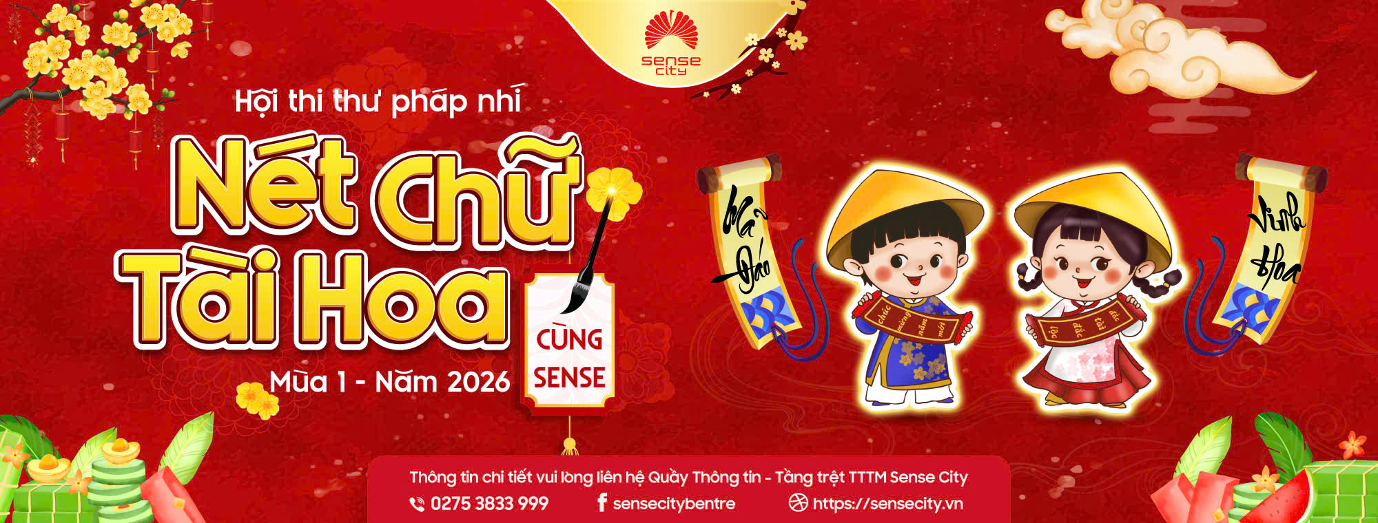 HỘI THI NÉT CHỮ TÀI HOA CÙNG SENSE – MÙA 1/2026