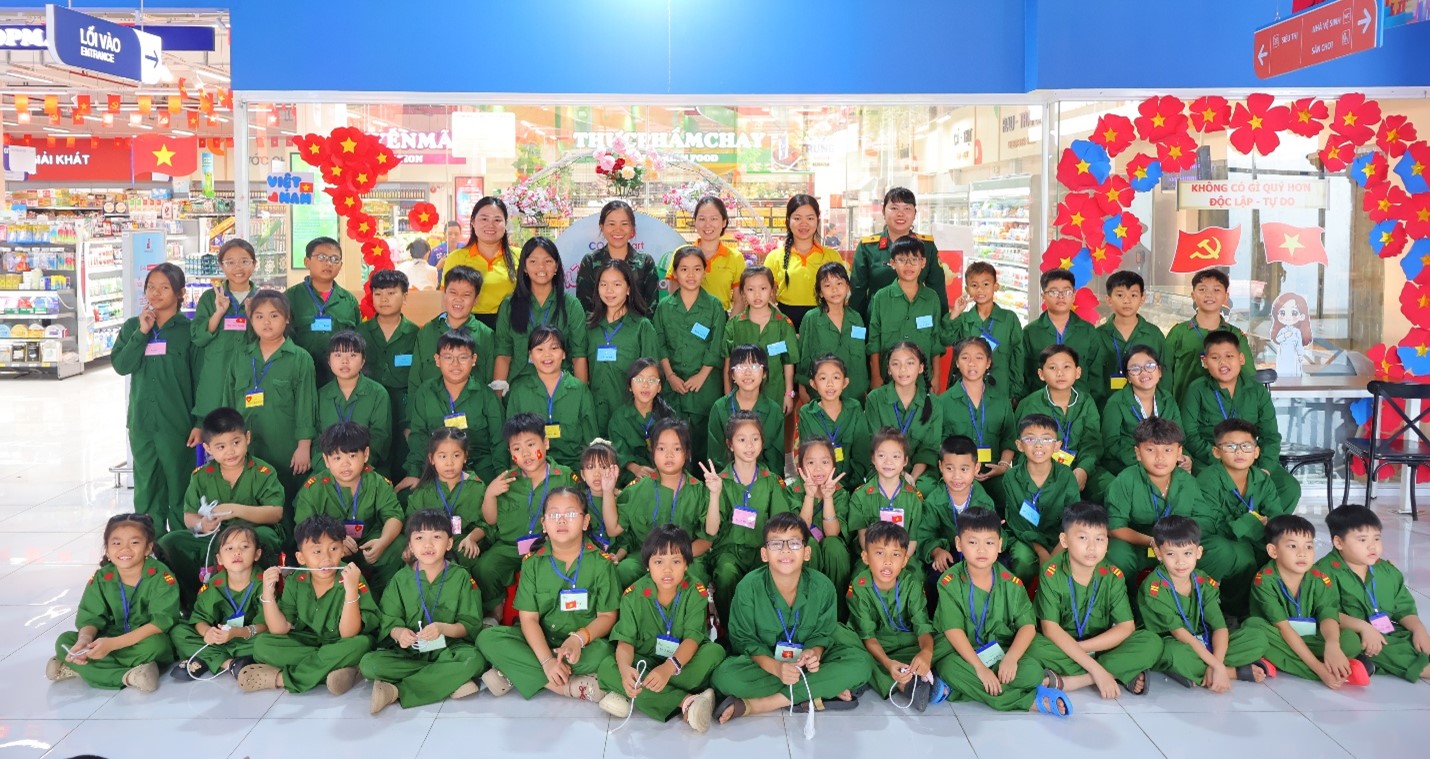 SENSE MARKET CÁI BÈ TRIỂN KHAI CHUỖI SỰ KIỆN “CHIẾN BINH NHÍ – HÀNH TRÌNH THỐNG NHẤT” ĐẦY Ý NGHĨA CHÀO MỪNG ĐẠI LỄ 30/4